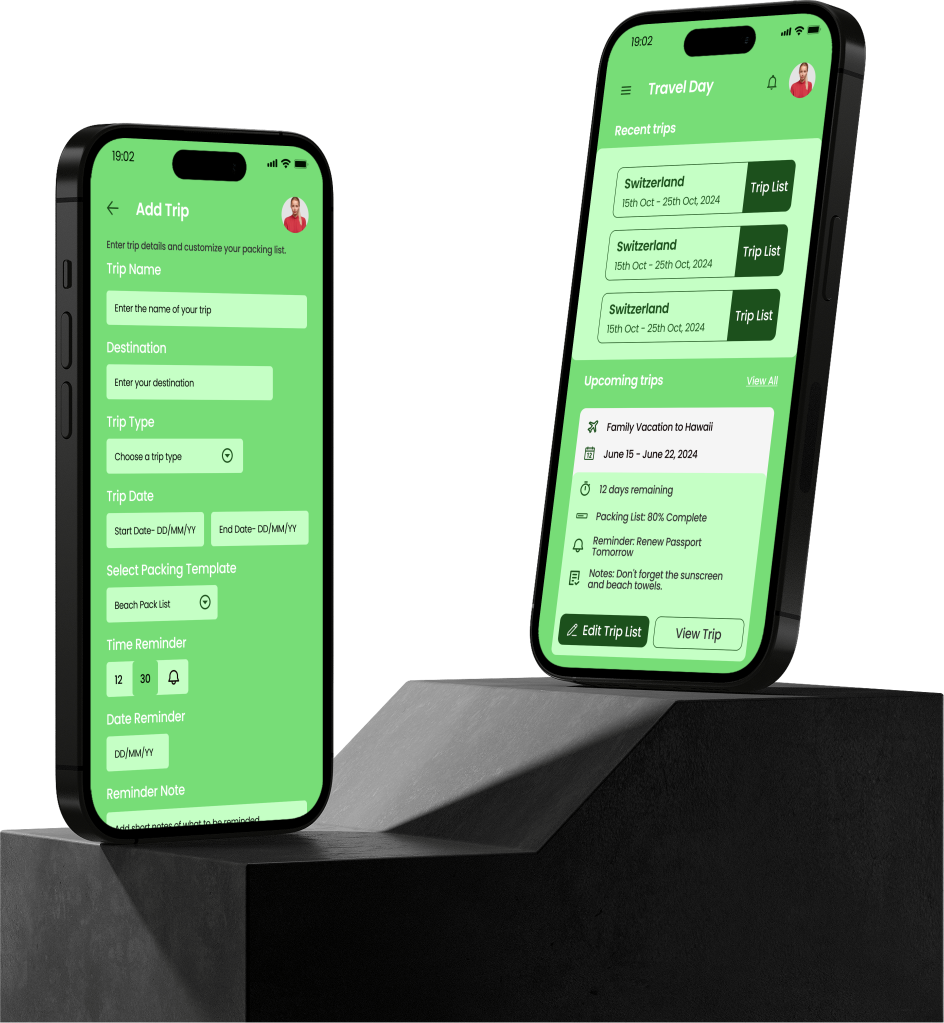 DAYRY - Travel and Reminder App